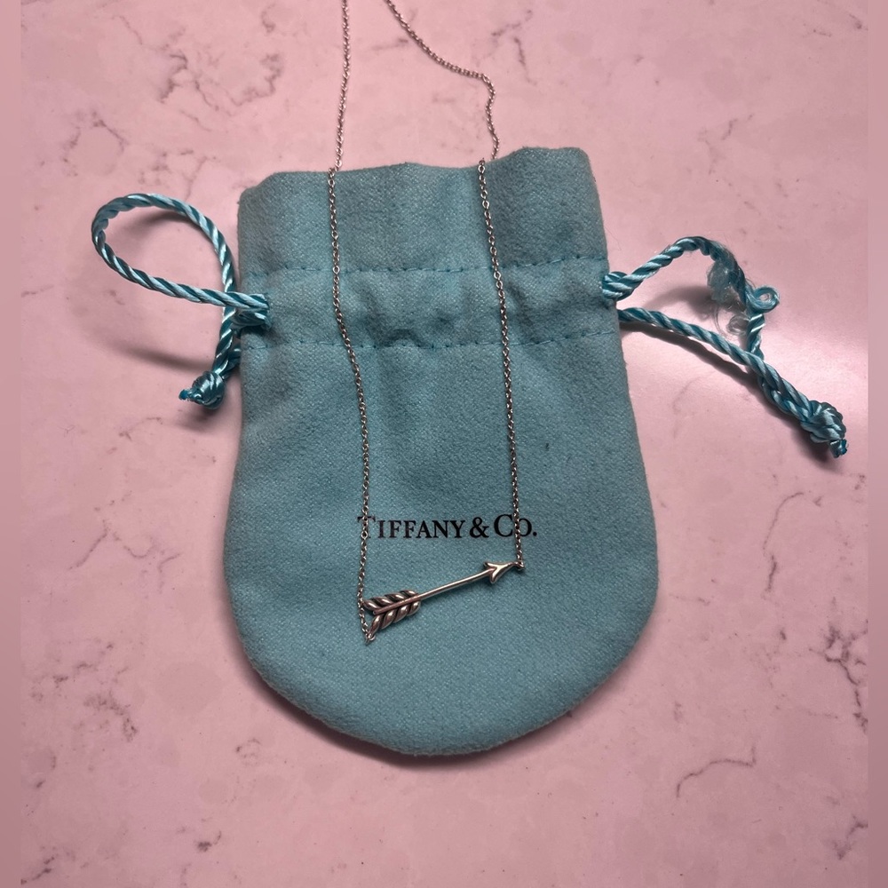 Retired Tiffany & Co. Arrow Necklace
